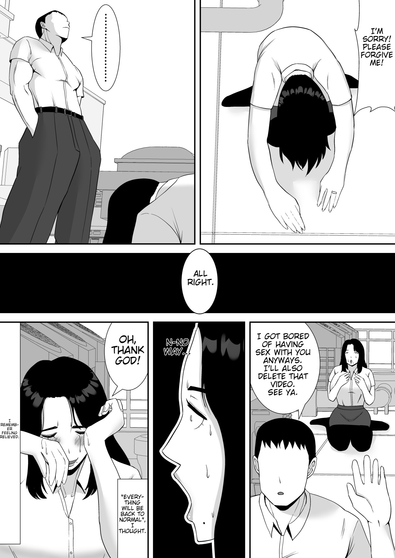 Hentai Manga Comic-Making My Chubby Married Female Boss That Treats Me Like Trash Succumb To My Cock-Read-30